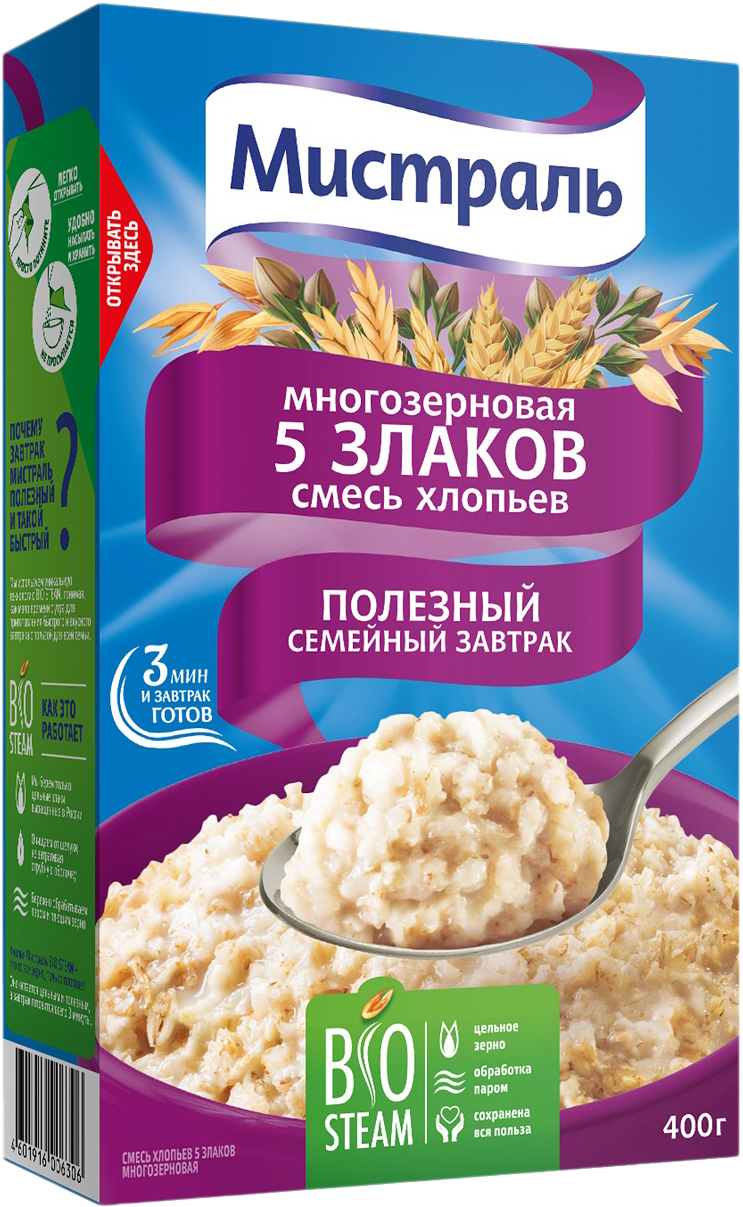 

Хлопья Мистраль Смесь 5 злаков