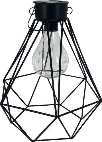 Светильник на солнечной батарее GIARDINO CLUB Лофт 24,5х18см, металлический, Арт. 20220602004