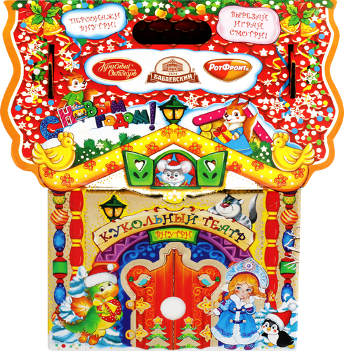 

Новогодний подарок Объединенные кондитеры Терем-Теремок 800 г