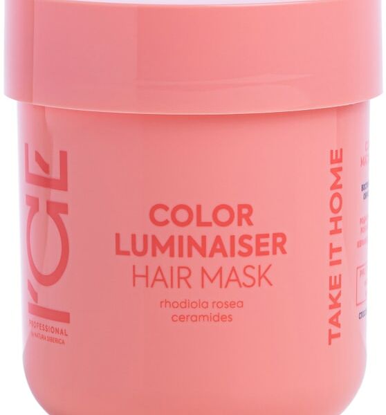 Маска для волос ICE Professional by Natura Siberica Color Luminaiser Take It Home ламинирующая для окрашенных 200мл