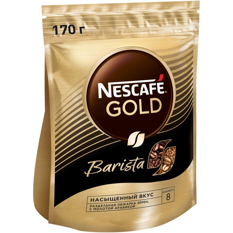 

Кофе растворимый Nescafe Gold Barista 170 г