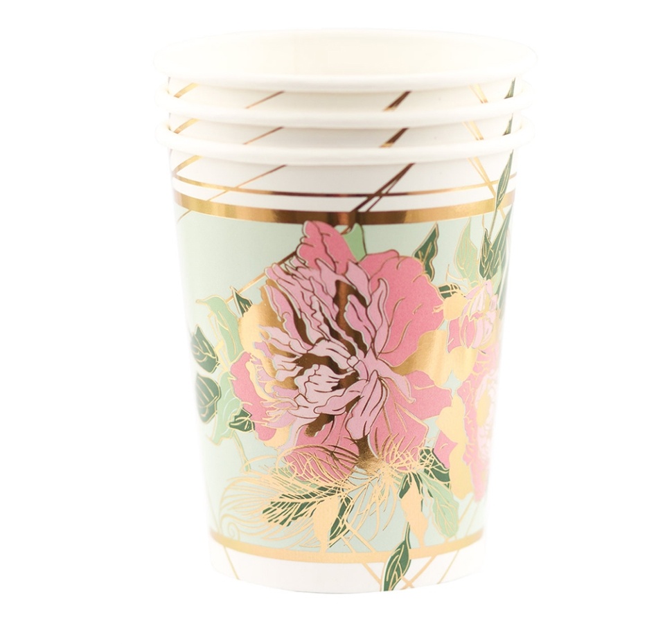 

Стакан Весёлая затея Пионы 250 мл 6 шт.