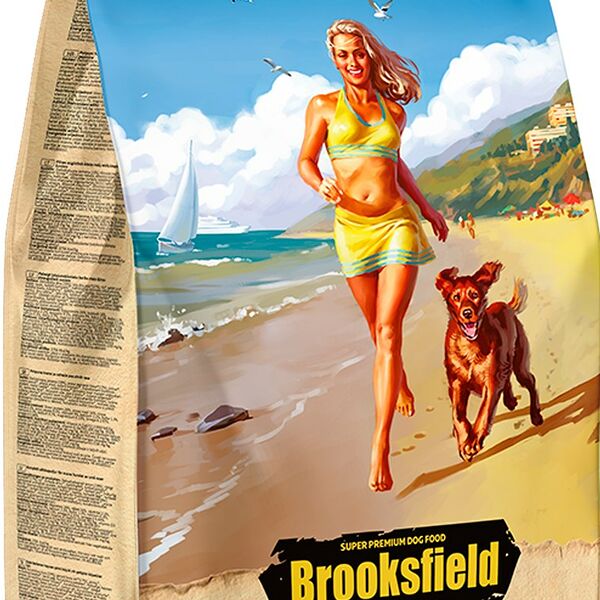 Brooksfield Dog All Breeds Ягненок/рис д/соб 3 кг