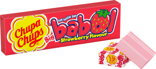 

Жевательная резинка Chupa Chups Big Babol со вкусом клубники 21 г