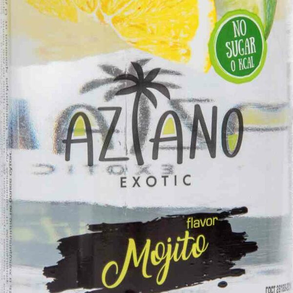 Напиток газированный Aziano Mojito со вкусом мохито 0.35л, Россия