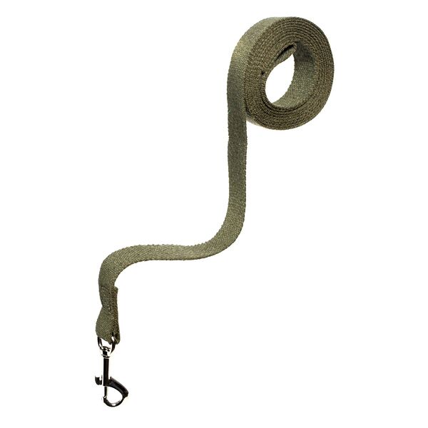 Амуниция поводок Yami-Yami брезентовый легкий, импорт. карабин, 5м х 2см.