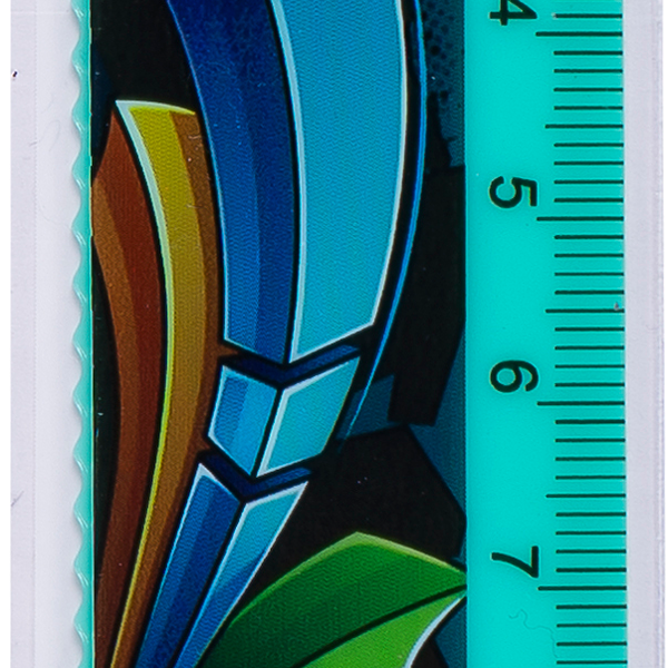Линейка Graffity дизайн КЛ 15см
