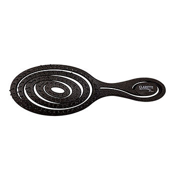 Щётка для волос Ccb 2047 из натурального молотого кофе спиральная, Clarette, 1 шт., Китай