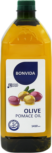 Масло оливковое BONVIDA Pomace, рафинированное с добавлением нерафинированного, 1410мл