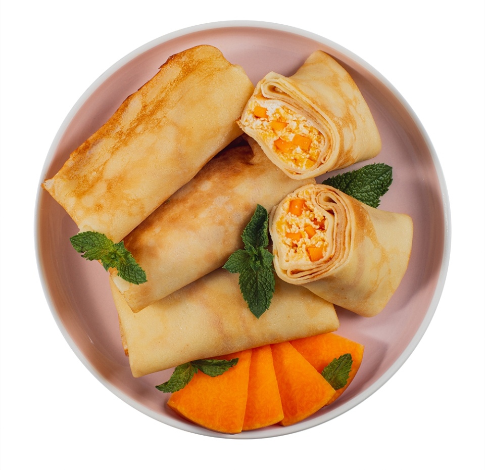 

Блинчики Уже Готово с тыквой и рикоттой Россия 180 г 2 шт. в наборе