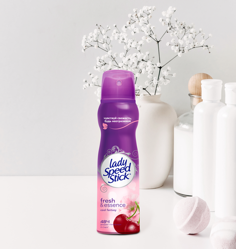 

Дезодорант-спрей Lady Speed Stick Fresh&Essence женский 150 мл