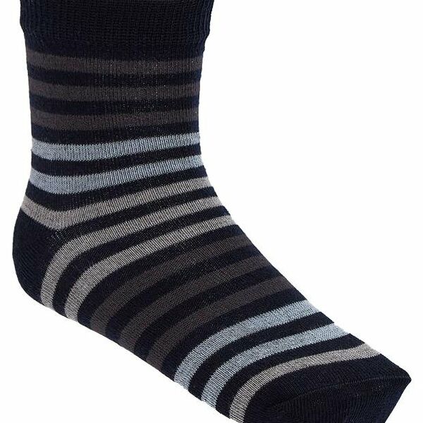 Носки для мальчика John Jeniford в полоску синие, р 22-24