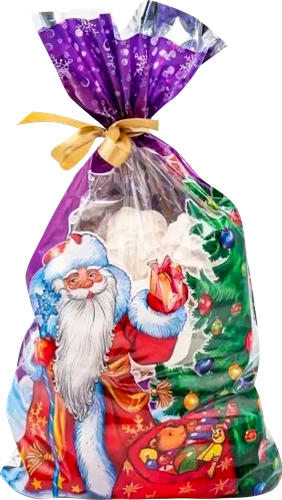 

Пакет подарочный, с рисунком, 25х40 см в ассортименте 1 шт.