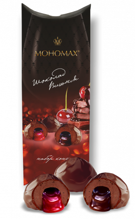 Набор конфет Мономах Шоколад Вишня 120г