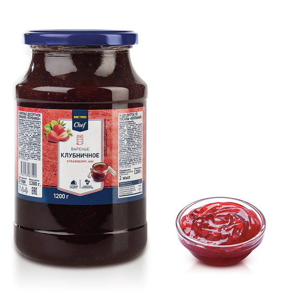 Варенье Metro Chef Домашний десерт клубника
