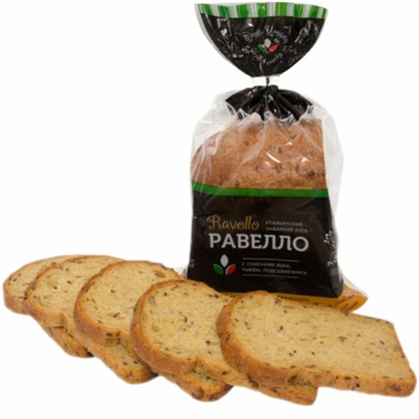 Хлеб Хлебный Домъ Равелло в нарезке, 260г