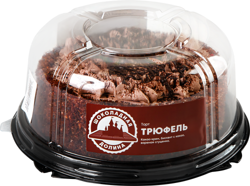 

Торт ШОКОЛАДНАЯ ДОЛИНА Трюфель, 750г