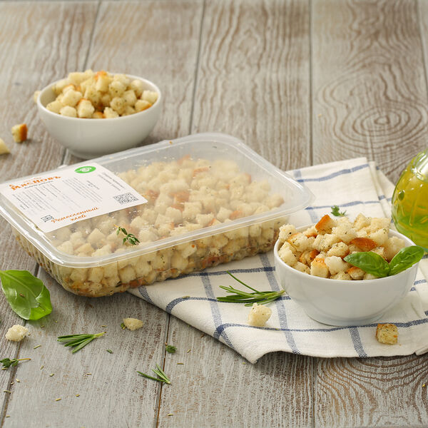 сухарики пшеничные с прованскими травами МясновЪ Пекарня