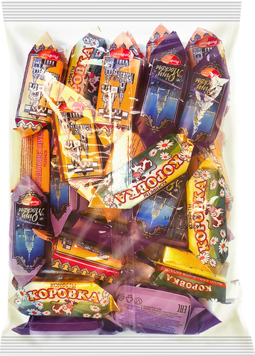 

Набор конфет Рот Фронт Огни Москвы, Замоскворечье и Коровка 500 г