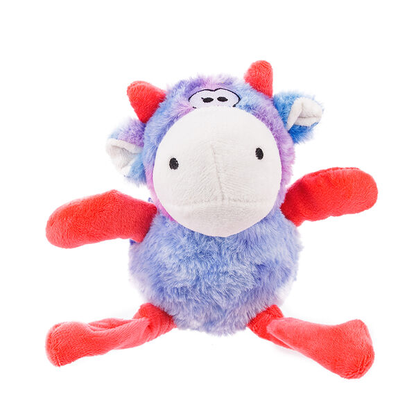 Игрушка для собак Корова с мячом 30х10 см