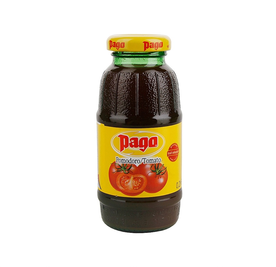 

Сок томатный, Pago, 0.2 л, Россия