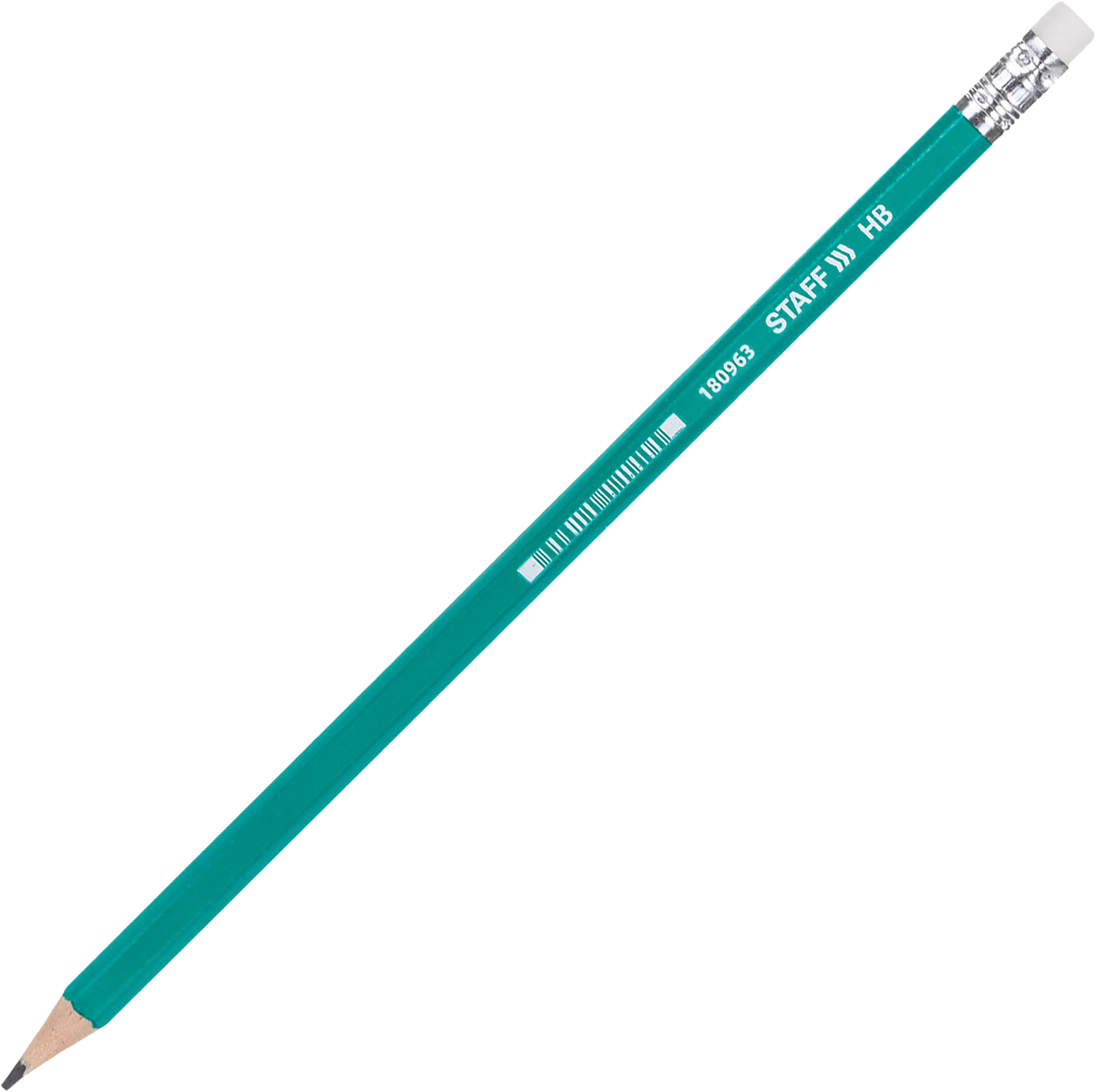 

Карандаш чернографитный STAFF Everyday, НВ, с резинкой