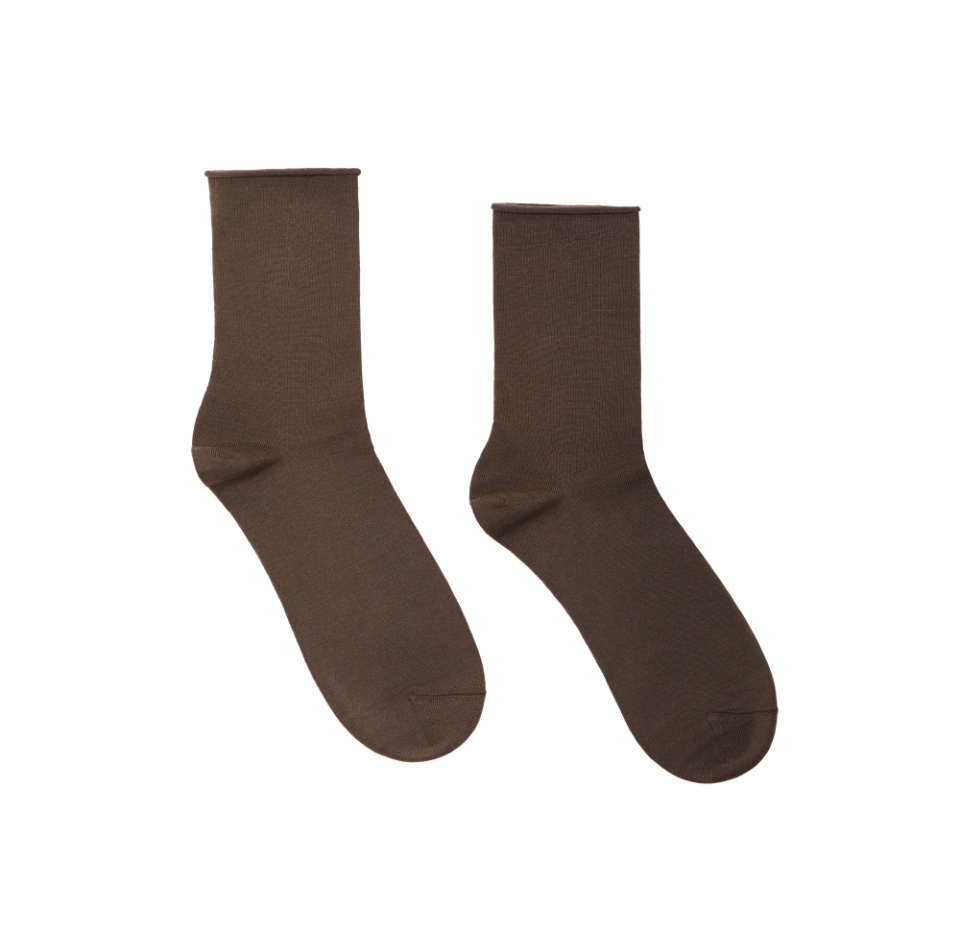 

Носки Belle you без резинки бамбук цвет горький шоколад р.38-39 (25)