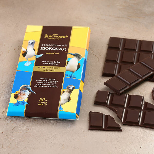 Шоколад горький 85% Эквадор Мясновъ Буфет