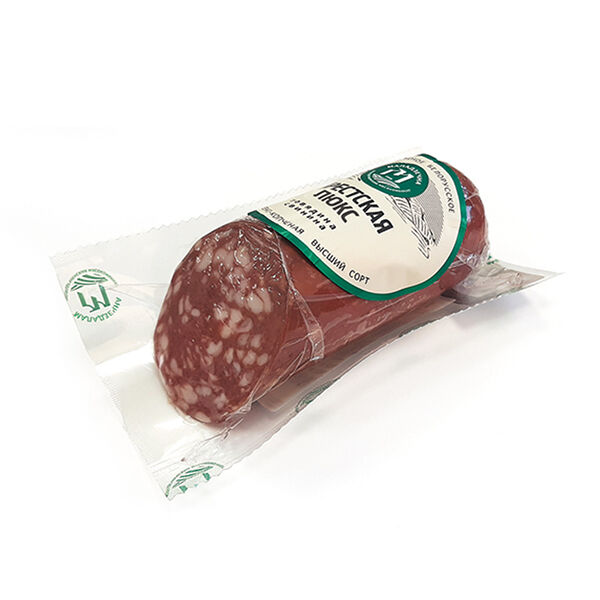 Колбаса «Брестская люкс» в/к в/с колб. изд. мясн. 380г в/у Велес-мит