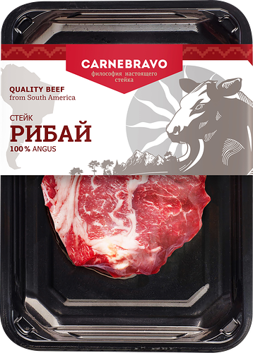 Стейк Carnebravo Рибай категории А охлажденный, 250г