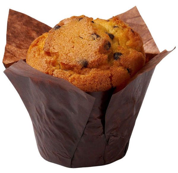 Маффин Ашан лимонный с кондитерской крошкой