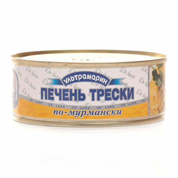 Печень трески Ультрамарин по-мурмански