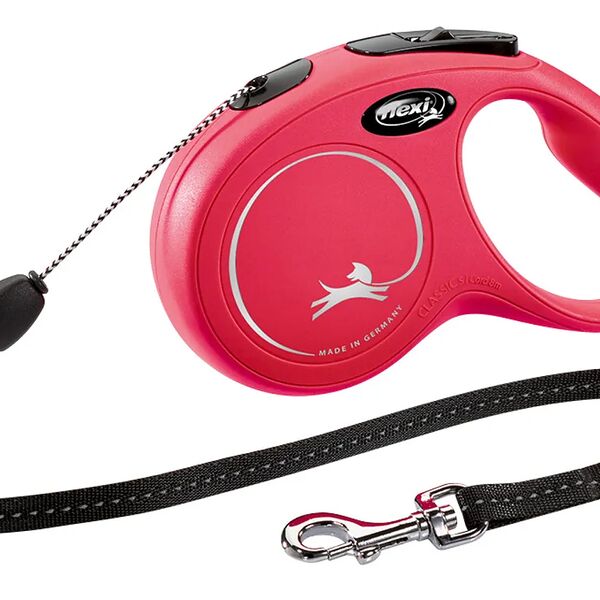 Flexi рулетка New Classic для собак до 12 кг (8 м трос) S, Красный