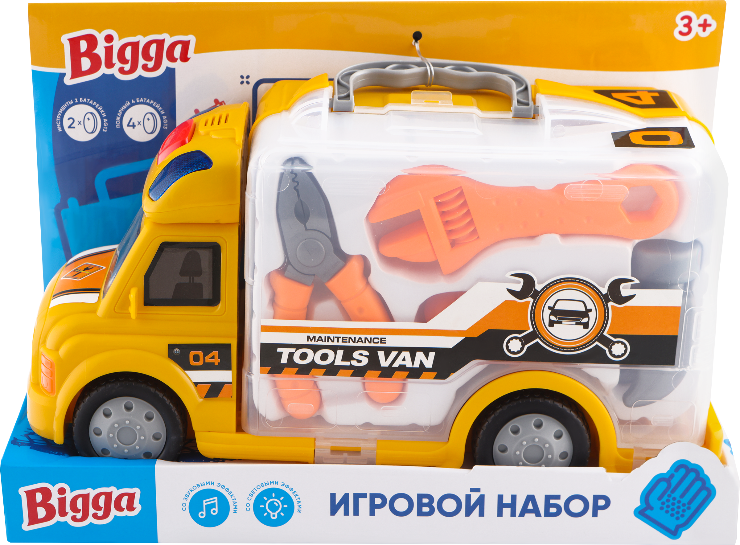 

Набор игровой BIGGA Пожарный, Инструменты Арт. CB738221