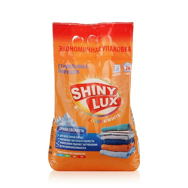Стиральный порошок Shiny Lux Color & White 
