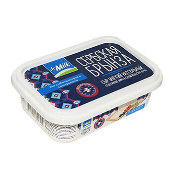 Сыр Брынза Сербская Dr.Milk с рассолом 45%