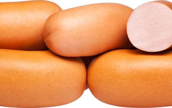 Сардельки ОКРАИНА Молочные газ. вес до 1.2 кг