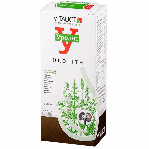 Vitauct Уролит раствор для приема внутрь 350 мл