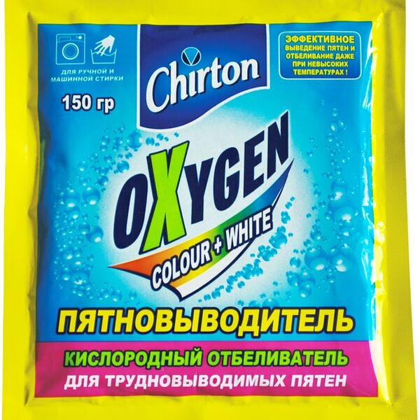 Отбеливатель-пятновыводитель Chirton Oxygen Кислородный