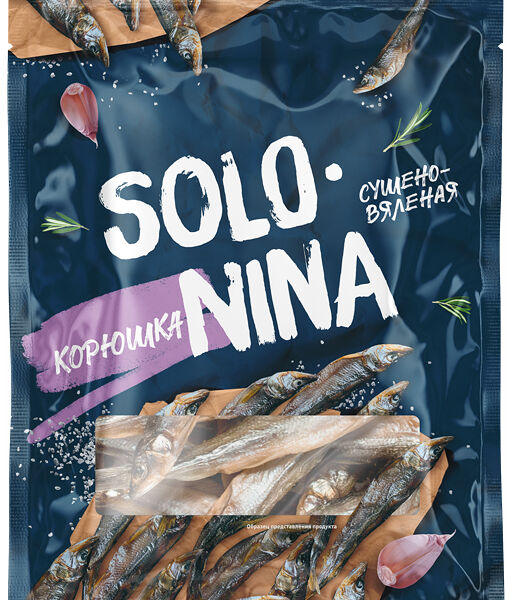 Корюшка Solo Nina Европейская сушеная