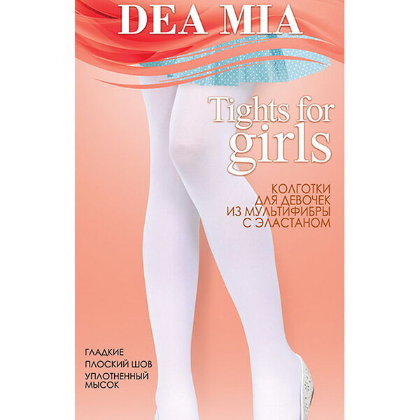 Колготки детские 116-122,56-60 арт. 15С3351 БЕЛЫЙ Брестские