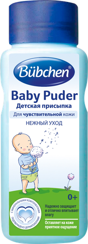 

Присыпка детская Bubchen Нежный уход для чувствительной кожи 100 г