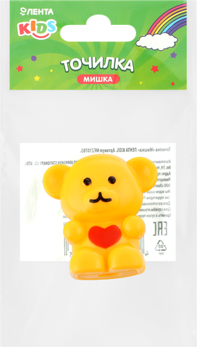 

Точилка Лента Kids Мишка 1 шт в ассортименте