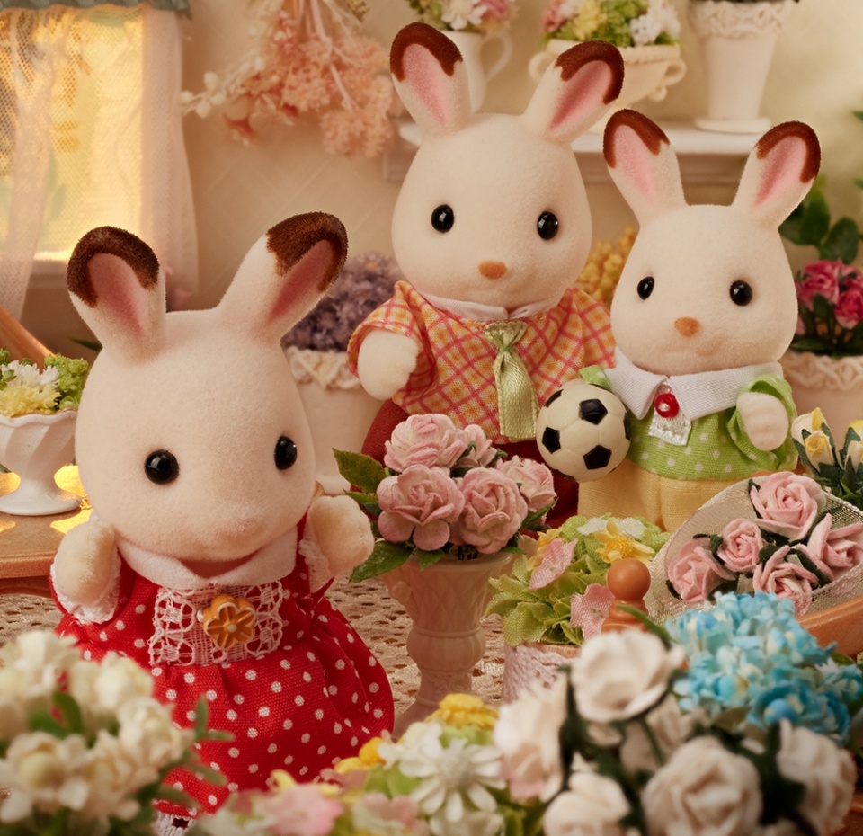 

Игровой набор Sylvanian Families Семейство Шоколадных кроликов, Япония