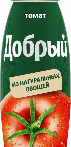 Нектар Добрый томатный с сахаром и солью 0.3л