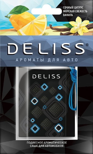 

Ароматизатор автомобильный Deliss Sachet Comfort 8 г