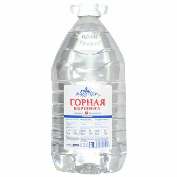 Вода питьевая Горная вершина негазированная