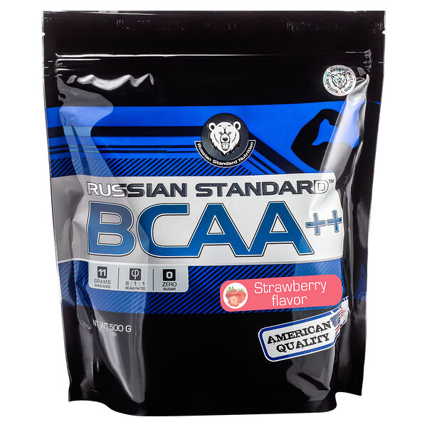 RPS Nutrition BCAA++ клубника 500 г