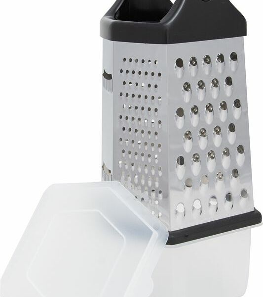 Тёрка шестигранная Mallony с контейнером, 20 см