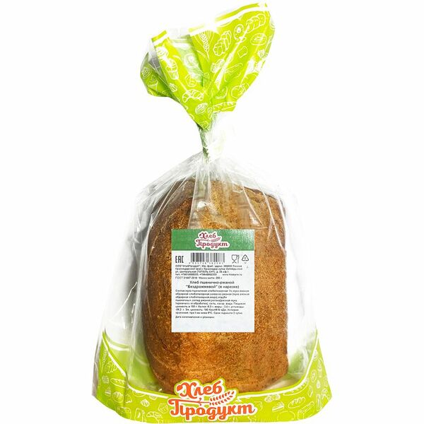 Хлеб ХлебПродукт Бездрожжевой ржано-пшеничный нарезка 250 г